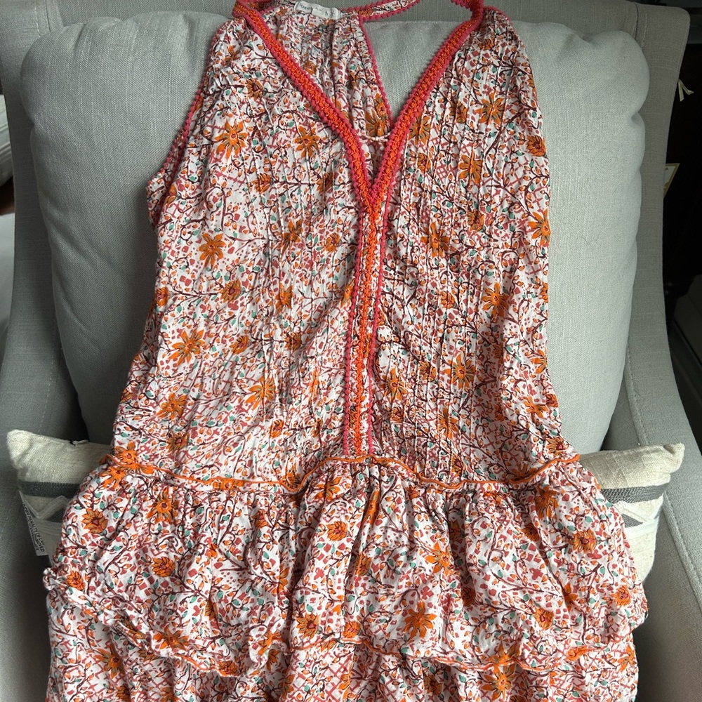Poupette St Barth's Beth ruffled mini dress